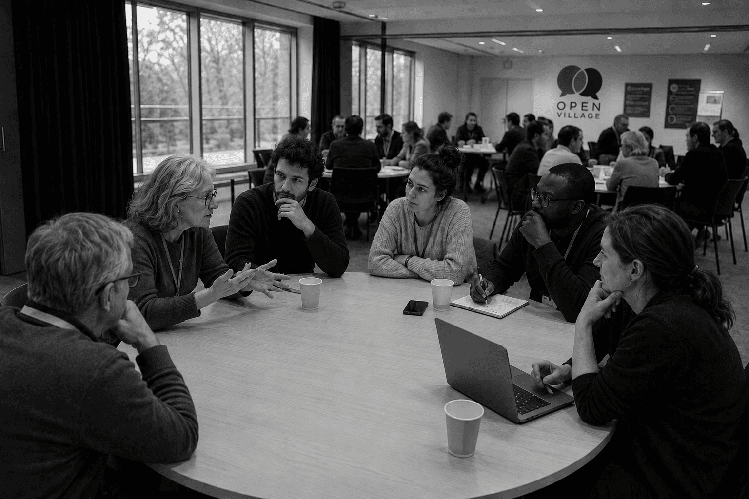Table ronde Open Village