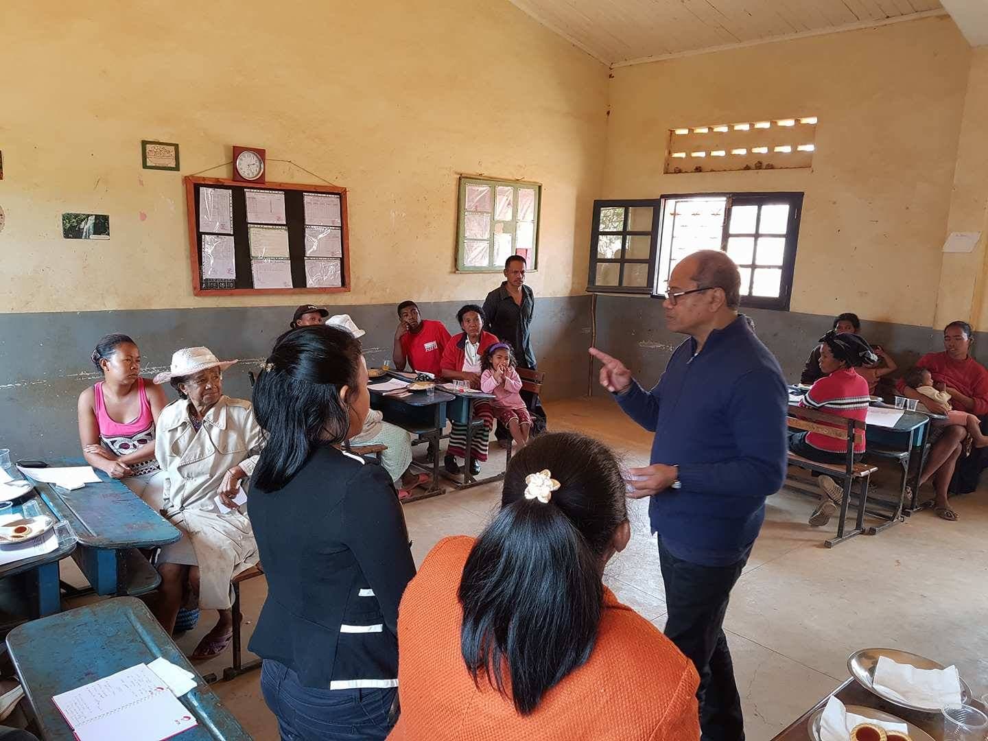 Salle de classe Madagascar — La Cantine des parents